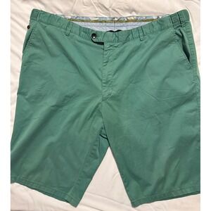 Meyer Hosen Germany Mens Green Chino Shorts Sailboat Lining Size‎ 40